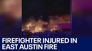 Nearly 100 firefighters respond to East Austin auto shop fire | FOX 7 Austin