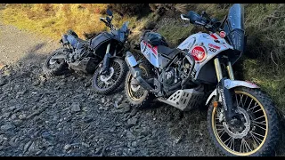 TWO T7'S EXPLORING // YAMAHA TENERE 700 w/ HP CORSE HIGH EXHAUST & MITAS E12/E13