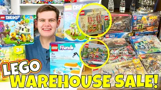 MASSIVE LEGO Warehouse DISCOUNT Sale in Toronto | LEGO Shopping Vlog