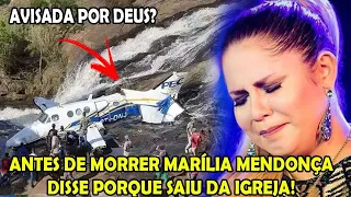 DIA TRÁGICO! ANTES DE PARTIR MARÍLIA MENDONÇA REVELOU PORQUE PAROU DE CANTAR NA IGREJA!