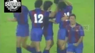 Real Madrid 3 vs Barcelona 2 Liga España 1988/89 Bakero, Hugo Sanchez FUTBOL RETRO TV