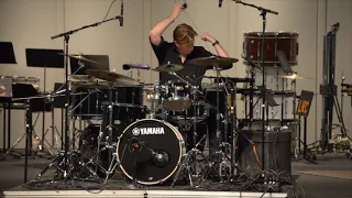 Tommy Igoe Clinic Lenoir Rhyne University Rick Cline 2019 North Carolina Day of Percussion