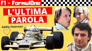 Incidente F1 Monza 1978, veleni e misteri per la morte di Peterson