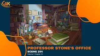 June's Journey Scene 254 Vol 1 Ch 51 | Professor Stone's Office | Full Mastered Scene | 4K