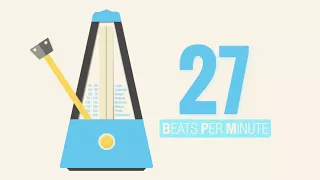 27 BPM Metronome | The BLuetiFuLL MeTRoNoME