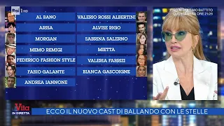 Il nuovo cast di Ballando con le stelle - La vita in diretta 23/09/2021