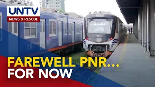 PNR bids temporary farewell, makes last trip in Metro Manila stations