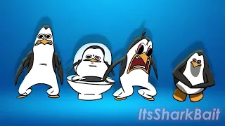 Los Pingüinos meme but it's animated