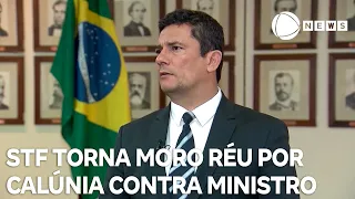 Por unanimidade, STF torna Sergio Moro réu por suposta calúnia contra Gilmar Mendes