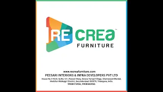 Recrea Furniture | Branded Customized  Designs, Factory outlet at Kompally Hyderabad