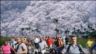 Today terrible: Kanlaon volcano in the Philippines erupted,sending ash 3 miles high into the sky