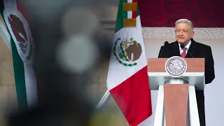 Discurso del presidente Andrés Manuel López Obrador en el 112 Aniversario de la Revolución Mexicana