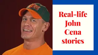 Incredible real life John Cena story ||  John Cena's most exciting returns: WWE Top 10