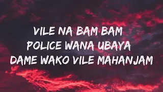 Ndovu Ni Kuu - Krispah, Khaligraph Ft Boutross (Lyrics) | Muziki Sounds