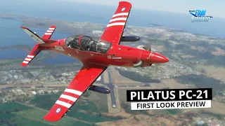 A Swiss Multi-Tool! Pilatus PC-21 l Full Flight First Look | IRIS Simulations (MSFS)