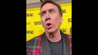 Nicolas Cage REALLY REALLY likes shortbread