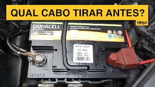 Como Desconectar e Conectar a Bateria do Carro