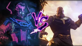 GALACTUS vs THANOS - Epic Supercut Battle!