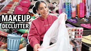 DECLUTTERING & ORGANIZING MY ENTIRE MAKEUP COLLECTION *pre spring cleaning*