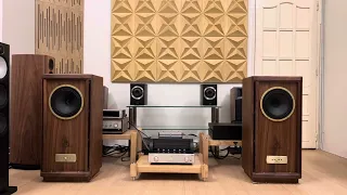 🔥Combo dưới 250tr 🔷Music sever Bluesound Node X 🔷Amply Primaluna EVO 300 🔷Loa Tannoy Stirling GR