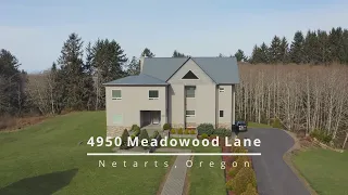 Ultra Contemporary Oceanview Estate in Netarts ~ Video of 4950 Meadowood ~ Oregon Coast Luxury Homes