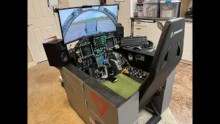 3D Printed F/A-18C Cockpit for DCS World VR / Mixed Reality - 2023 Update