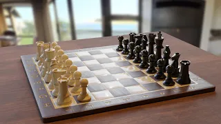 Blender Chess Set montage (Stream highlight)