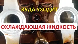 КУДА УХОДИТ ОХЛАЖДАЮЩАЯ ЖИДКОСТЬ В АВТОМОБИЛЕ