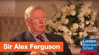 Sir Alex Ferguson at London Business School