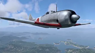 War Thunder - Ki-44-I 34 Shoki