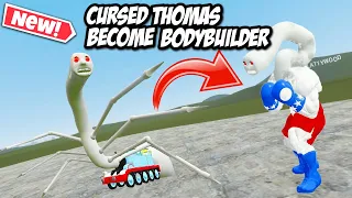 Cursed Thomas VS Cartoon Cat BODYBUILDERS! (Garry's Mod) Sandbox