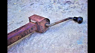 Very Old Car Jack ???  The best Unique Home-Made Tool Idea