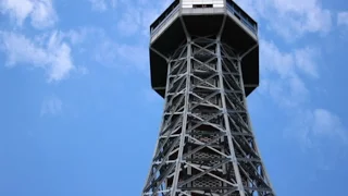 PETŘÍNSKÁ ROZHLEDNA, PETŘÍN LOOKOUT TOWER, LANOVKA, BLUDIŠTĚ PETŘÍN,