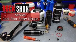 Mantenimiento Rock Shox Super Deluxe / Service  Rock Shox Super Deluxe