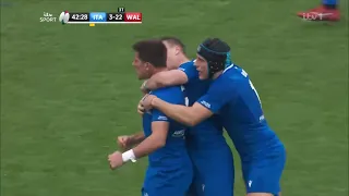 Rugby tutte le mete dell'Italia nel 6 nazioni 2023 HD