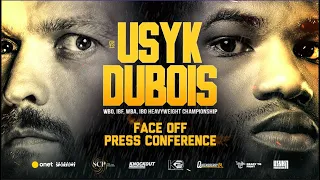 USYK vs. DUBOIS | FACE OFF | PRESS CONFERENCE