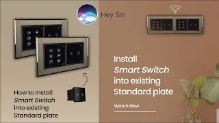 DECLAAT INDIA!! Wifi Modular Touch Switches Wifi based Wireless ALEXA GOOGLE HOME SIRI