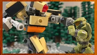Bastion VS Master Chief (stop motion animation)