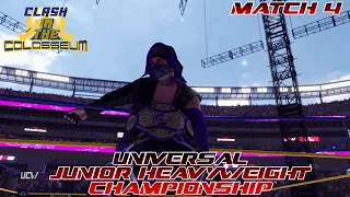 WWE 2K22 - UCW - Clash in the Colosseum - Match 4: Universal Junior Heavyweight Championship