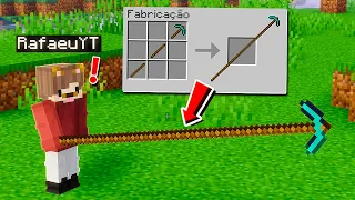 COMO FAZER A NOVA PICARETA GIGANTE SECRETA DO MINECRAFT