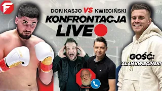 KONFRONTACJA ALANIK VS DON KASJO NA LIVE! KWIECIŃSKI GOŚCIEM W STUDIU | FANSPORTU LIVE