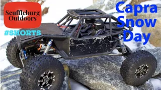 Axial Capra 1.9 RTR for a crawl in the Snow #Shorts