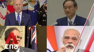 US President Joe Biden to meet leaders of Japan, India and Australia at first 'Quad' summit