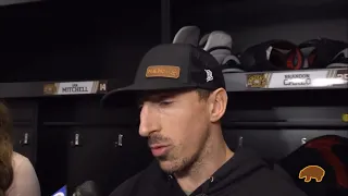 Brad Marchand on Milan Lucic being arrested