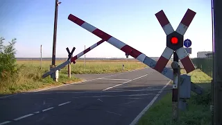 Spoorwegovergang Sprotta (D) // Railroad crossing // Bahnübergang