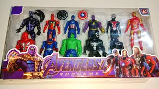 SUPERHERO AVENGERTS STORY,, Unboxing 16 , venom, spiderman, captain america, batman, superman$100USD