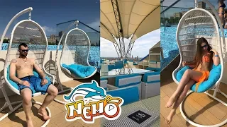 HOTEL , SPA NEMO WITH DOLPHINS. Swimming pool. TERRACE BEACH CLUB. Kharkov.