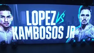 Lopez vs Kambosos Highlights