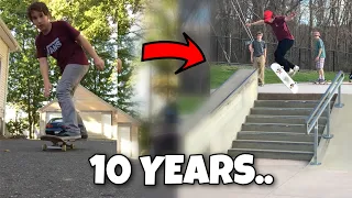 My 10 Years Of Skateboarding Progression!