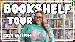 Bookshelf Tour 2024 | alllll the romance books!